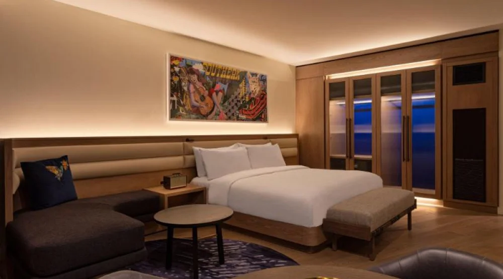 Spectacular Studio One King, One Bedroom Studio Suite, One King, City View at W Nashville