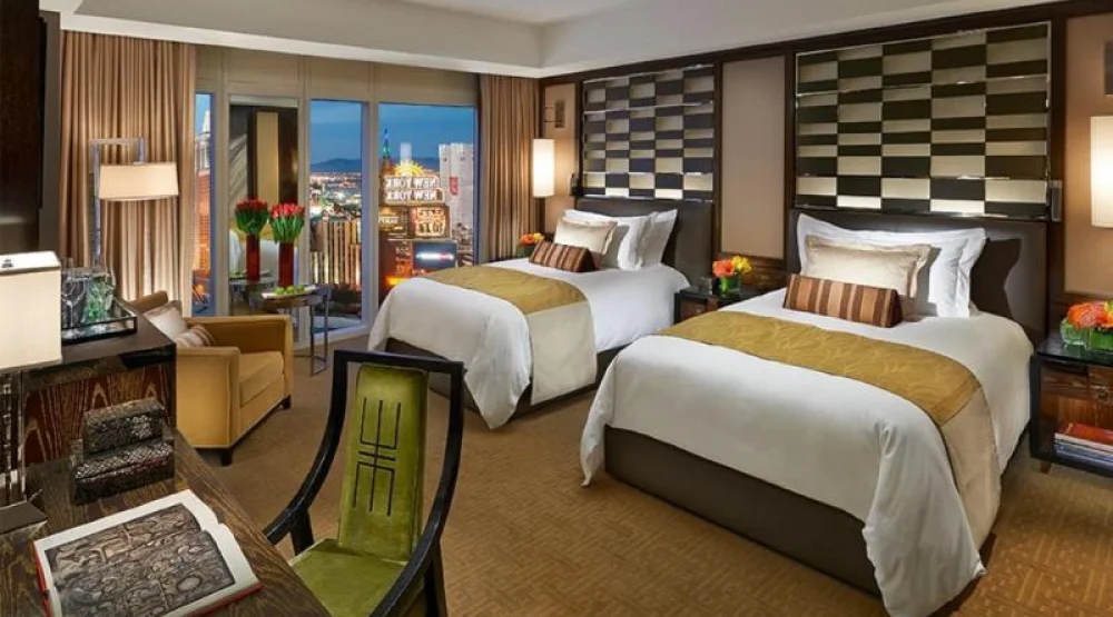Two Double Beds City View at Waldorf Astoria Las Vegas