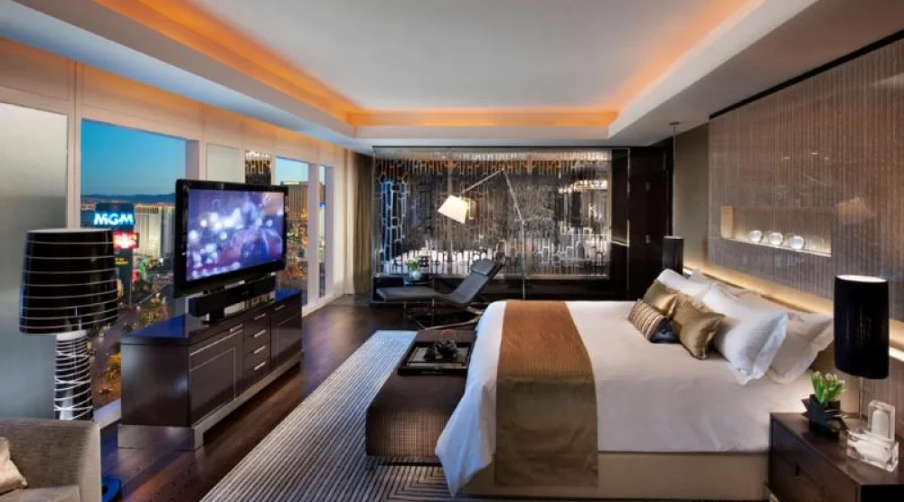 One King One Bedroom Presidential Suite at Waldorf Astoria Las Vegas
