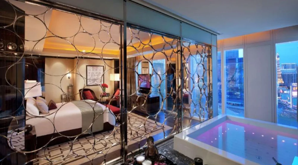 Presidential Two Bedroom Suite One King at Waldorf Astoria Las Vegas