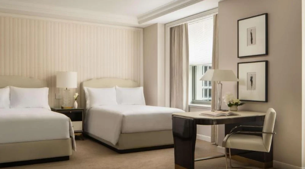 Junior Suite Two Double Beds at Waldorf Astoria New York