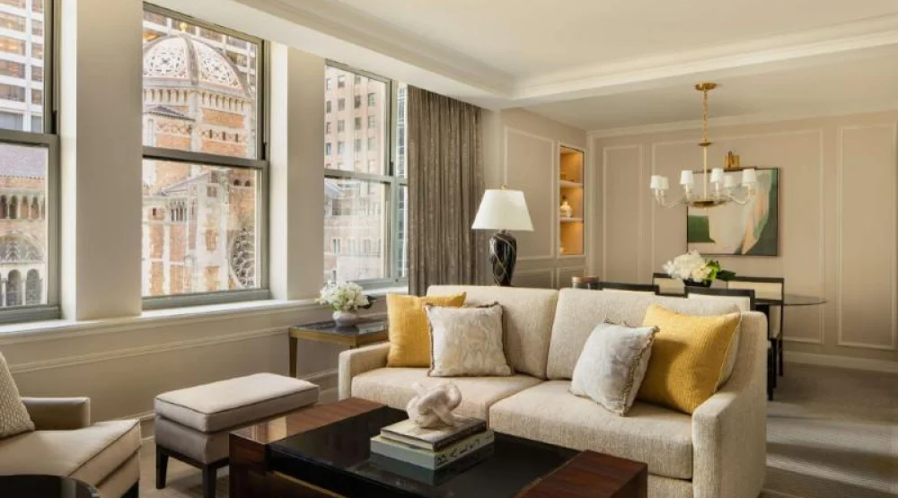 Park Avenue View Premier One Bedroom Suite at Waldorf Astoria New York