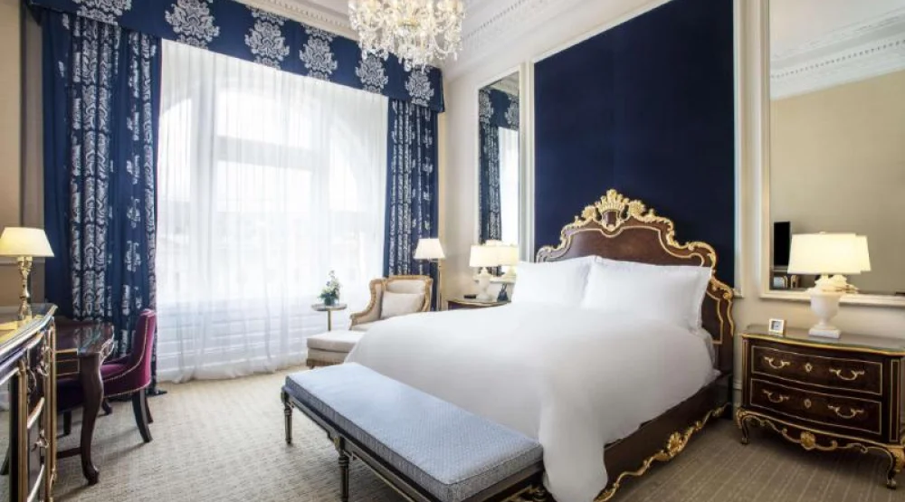 Deluxe King Bed Guestroom at Waldorf Astoria Washington DC