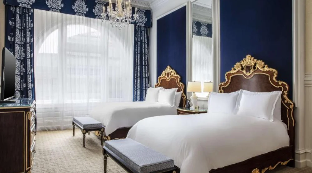 Deluxe Two Queen Beds Guestroom at Waldorf Astoria Washington DC