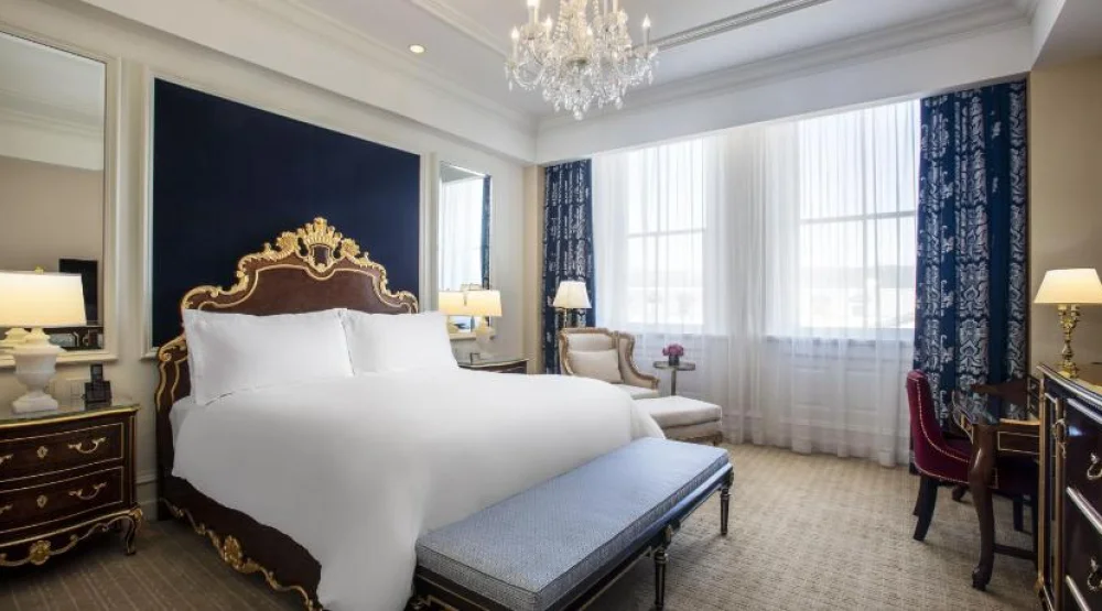 Premium King Bed Guestroom at Waldorf Astoria Washington DC