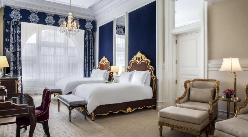 Premium Two Queen Beds Guestroom at Waldorf Astoria Washington DC