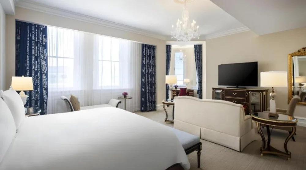 One Bedroom Suite with Extra Half Bath at Waldorf Astoria Washington DC