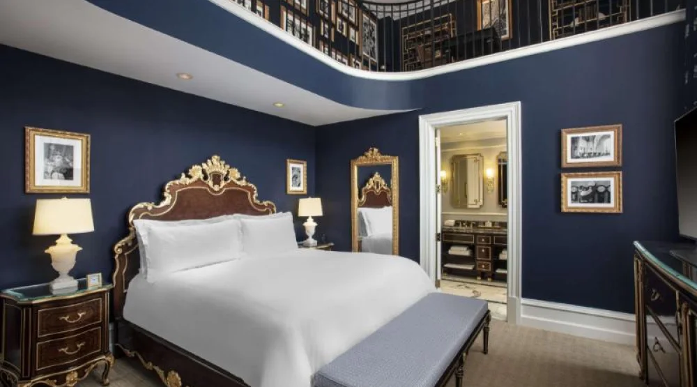 Bi-level Loft with Library at Waldorf Astoria Washington DC