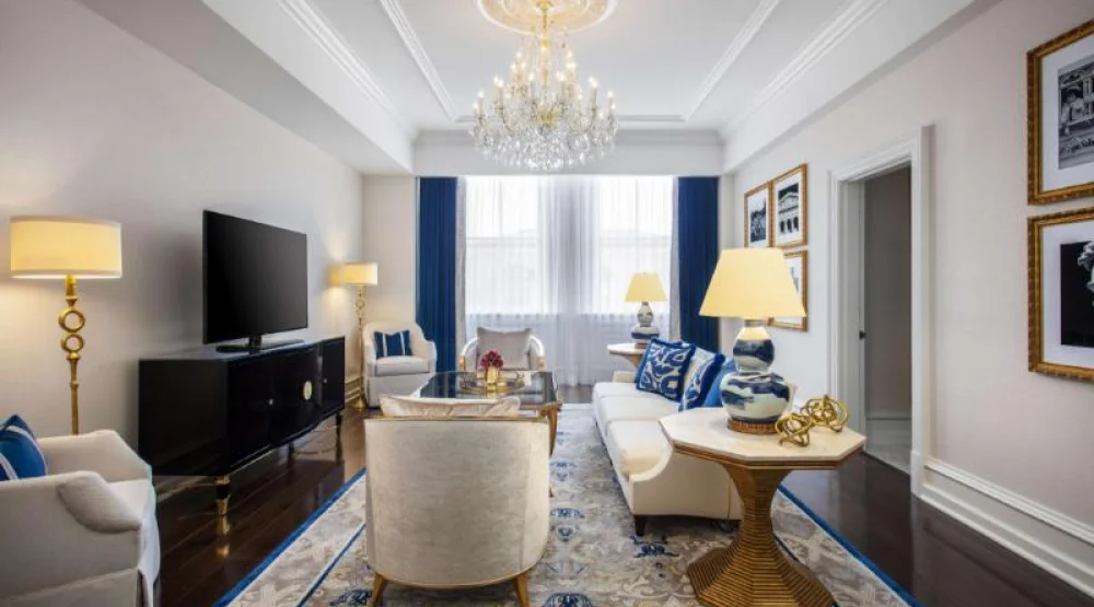 Pennsylvania Avenue One Bedroom Suite at Waldorf Astoria Washington DC