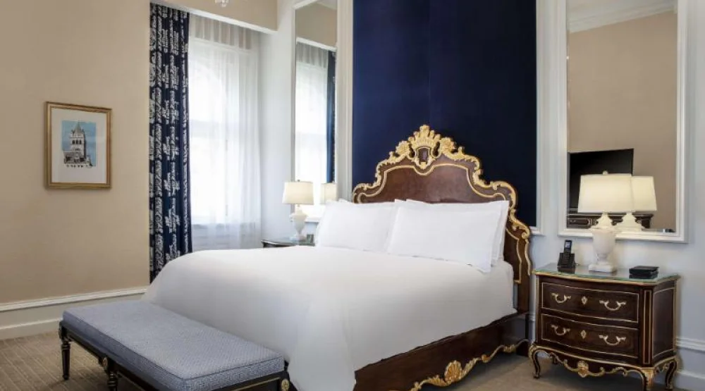 Queen Bed Guestroom at Waldorf Astoria Washington DC