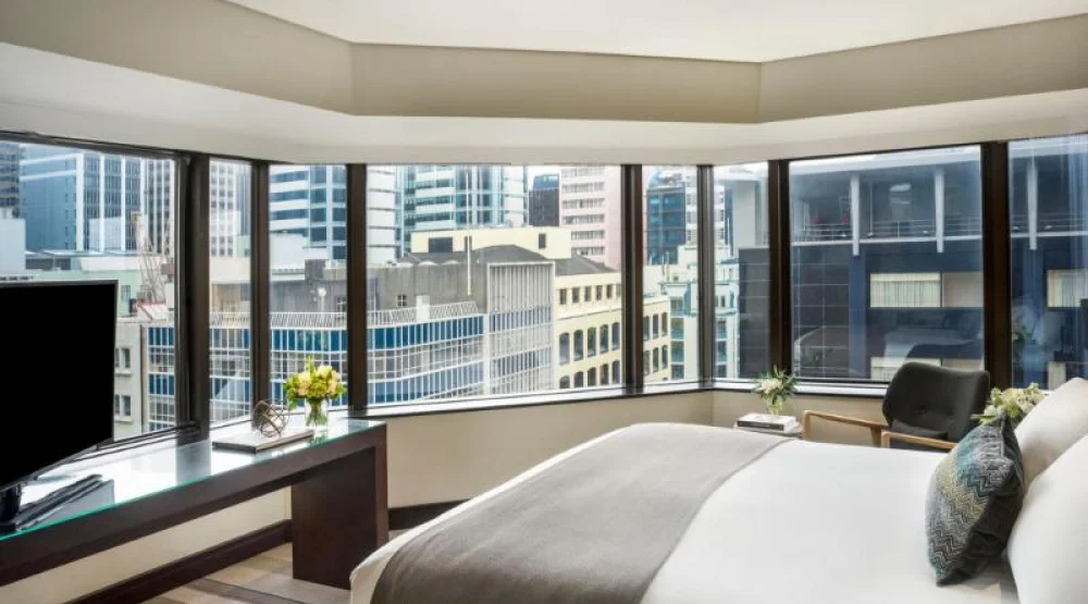One Bedroom Suite Dining City View at Intercontinental Wellington