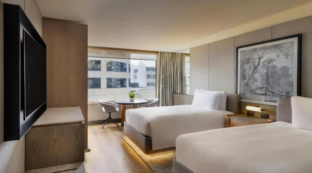 Deluxe Guest Room, Two Double at JW Marriott Auckland