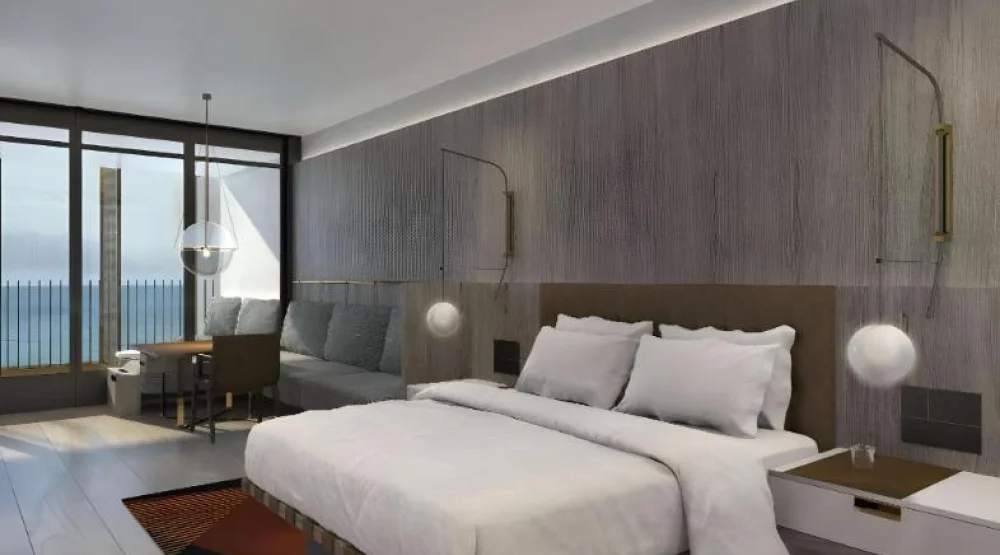 One King Bed Harbour View Rooftop with Balcony at Park Hyatt Auckland