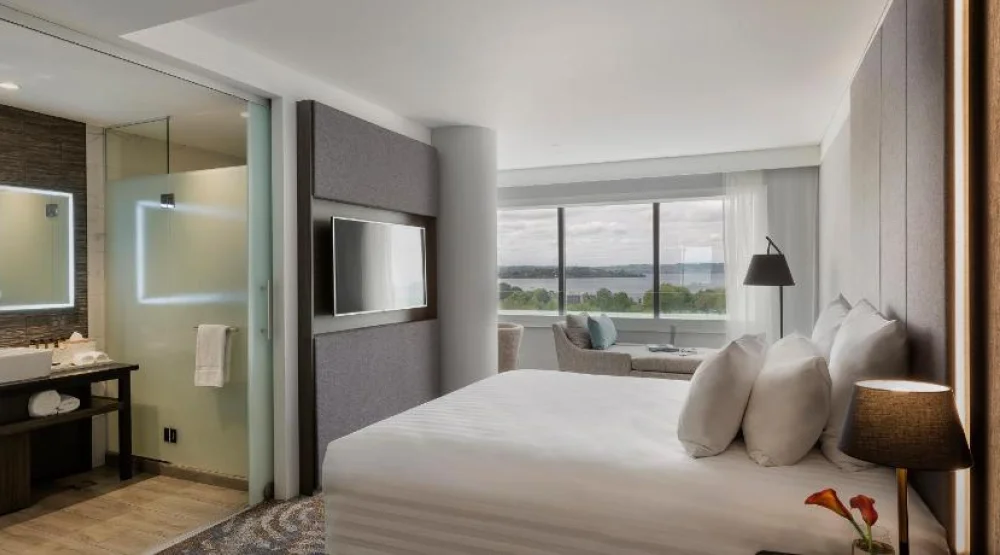 Deluxe Executive King Room with Lake View at Pullman Rotorua