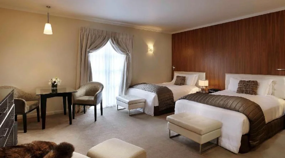 Superior Room, Two Double Beds, Double Spa Bath,juliet Balcony. at Sofitel Queenstown Hotel & Spa