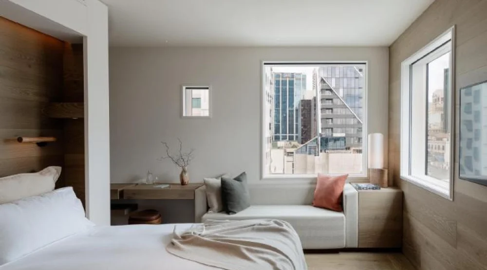 City View King Room at The Hotel Britomart