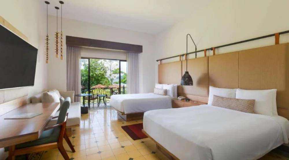 Guest Room, Two Double, Ocean View, Balcony at Los Suenos Marriott Ocean & Golf Resort