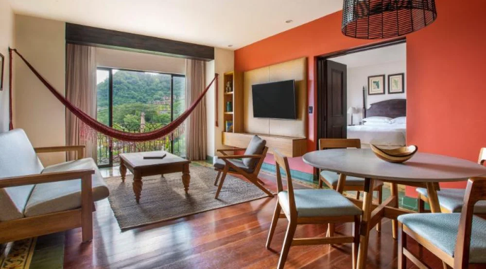 One Bedroom Suite, One King, Sofa Bed, Ocean View at Los Suenos Marriott Ocean & Golf Resort