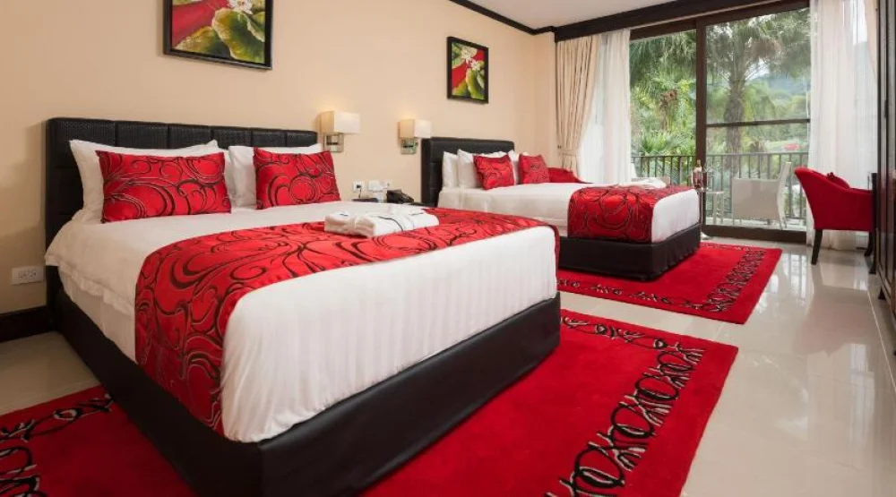 Deluxe Queen Room with Volcano View at The Royal Corin Thermal Water & Spa Resort