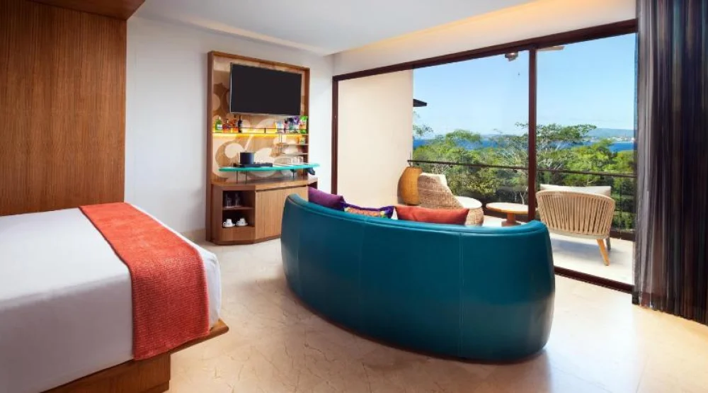 Deluxe King Room with Partial Ocean View at W Costa Rica Reserva Conchal