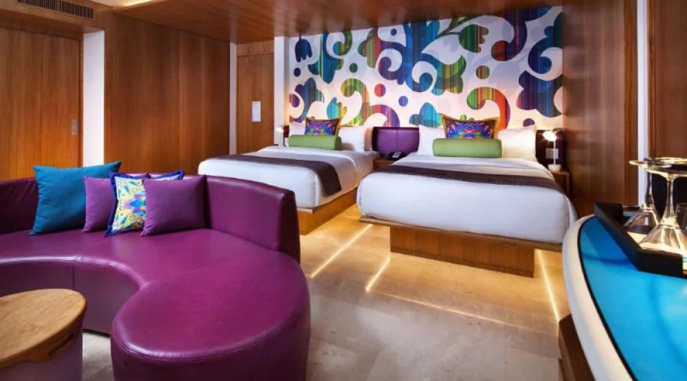 Deluxe, Guest Room, Two Queen, Partial Ocean View, Balcony at W Costa Rica Reserva Conchal