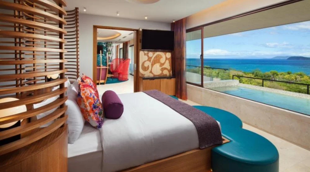 Escape Suite, One Bedroom Suite, One King, Ocean View, Corner Room, Balcony, Plunge Pool at W Costa Rica Reserva Conchal