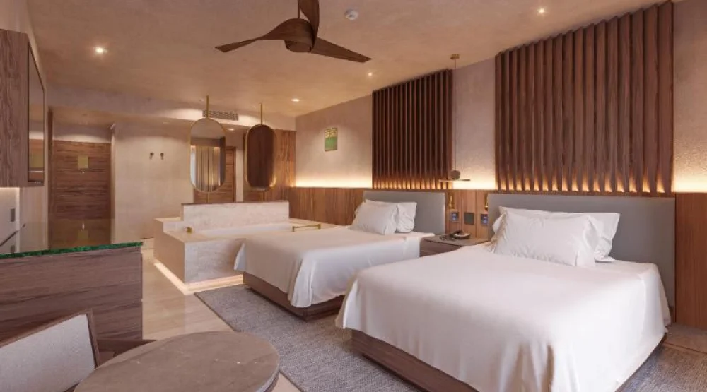 Deluxe Guest Room, Two Double, Balcony at Almare Luxury Collection Adult All Inclusive Resort