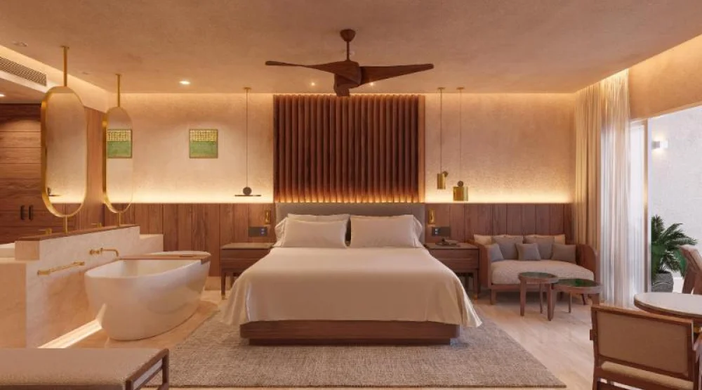 Deluxe Guest Room, One King, Balcony at Almare Luxury Collection Adult All Inclusive Resort