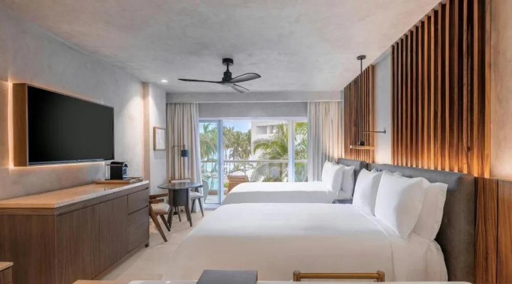 Deluxe Guest Room, Two Double, Ocean View, Balcony at Almare Luxury Collection Adult All Inclusive Resort