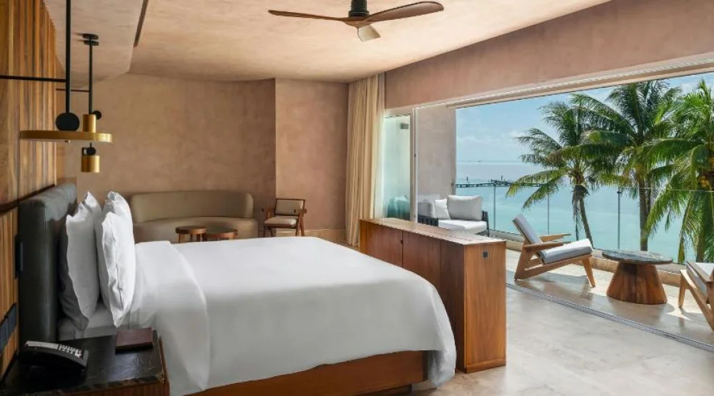Grand, Suite, One King, Oceanfront, Balcony at Almare Luxury Collection Adult All Inclusive Resort