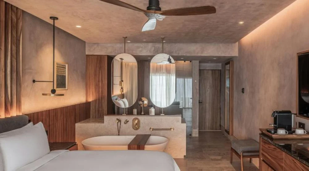 Duplex, Suite, One King, Sofa Bed, Ocean View, Plunge Pool at Almare Luxury Collection Adult All Inclusive Resort