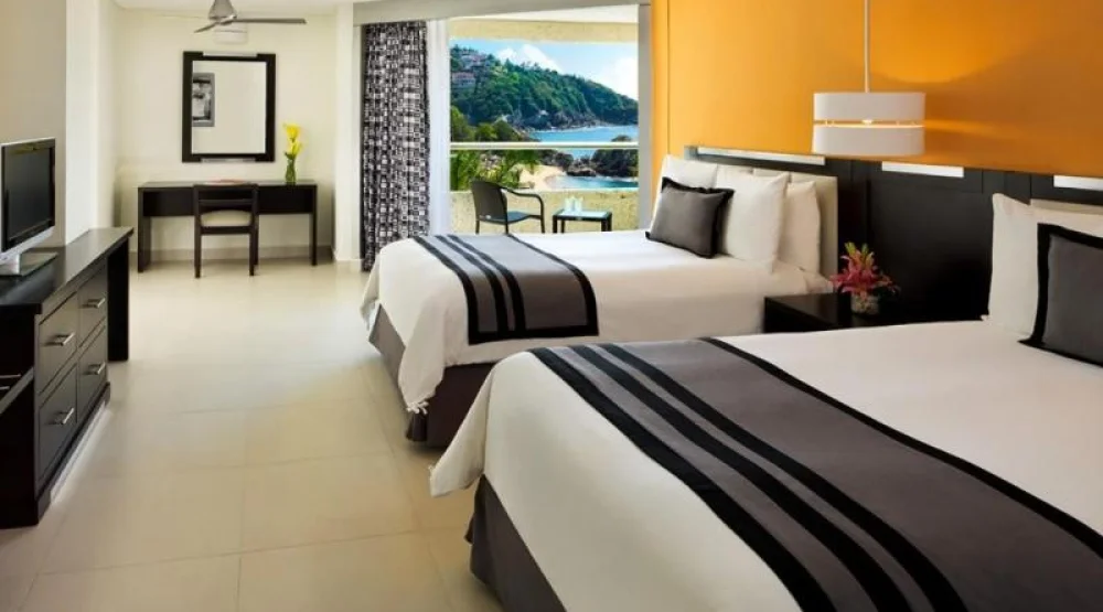 Deluxe Partial Ocean View Double - All Inclusive at Dreams Huatulco Resort & Spa