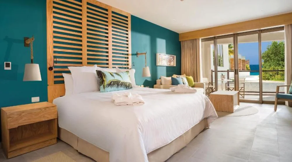Junior Suite Ocean View King at Dreams Natura Resort & Spa