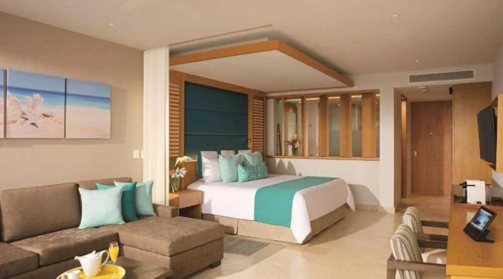 Junior Suite Ocean View - King Bed - All Inclusive at Dreams Playa Mujeres Golf & Spa Resort