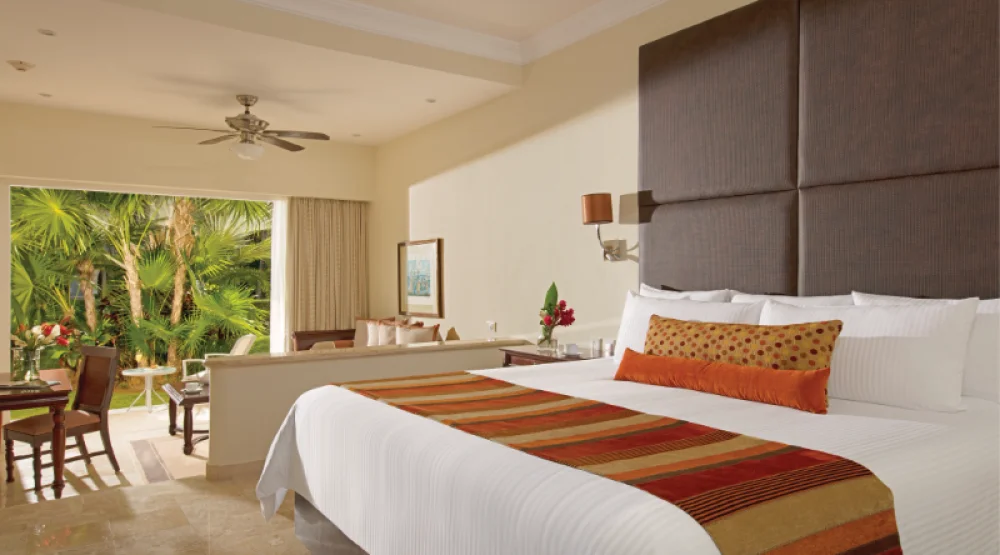 Preferred Club Junior Suite Garden View King - All Inclusive at Dreams Tulum Resort & Spa