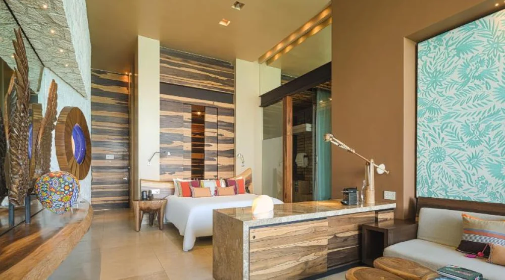 Suite Ocean Front at La Casa De La Playa by Xcaret