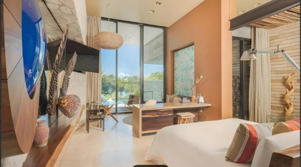 Beach Front Suite at La Casa De La Playa by Xcaret