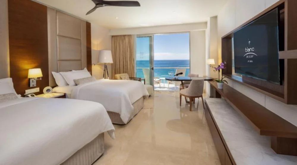 Royale Deluxe Ocean View - Two Double Beds at Le Blanc Spa Resort Los Cabos