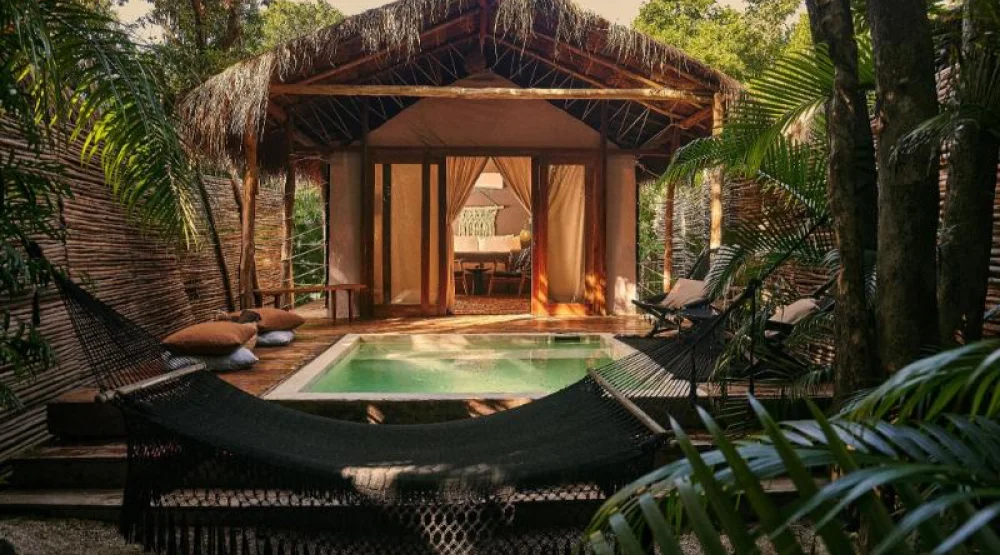 Pool Room at Our Habitas Tulum