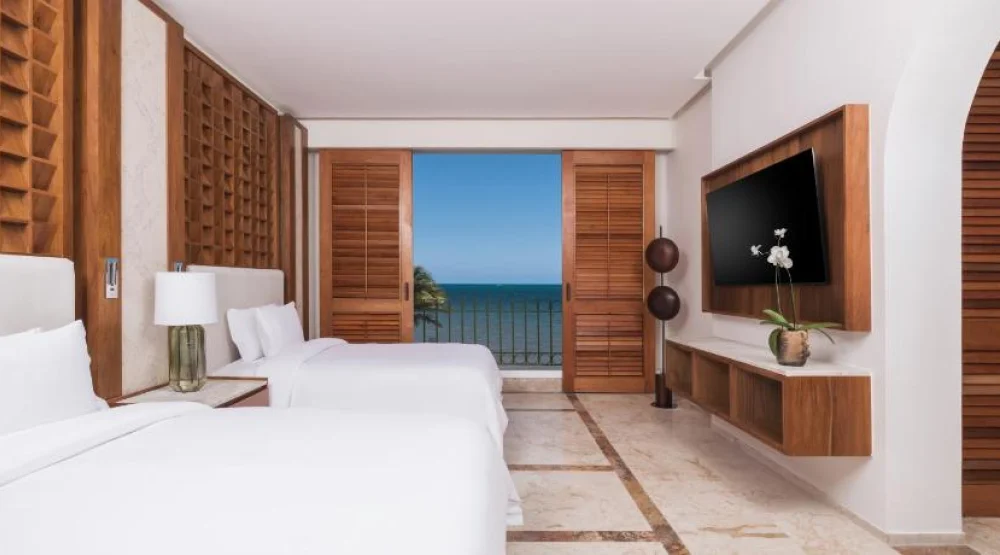 Luxury, Suite, Two Double, Ocean View, Balcony at Paraiso de la Bonita A Luxury Collection Resort