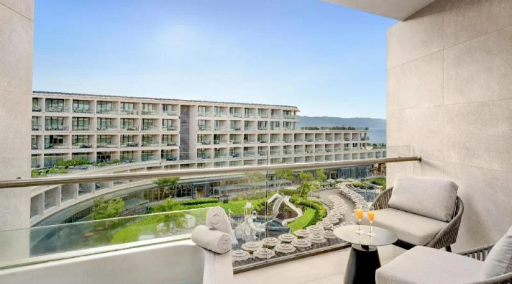 Preferred Sunset View Club King Suite at Secrets Bahia Mita Surf & Spa Resort