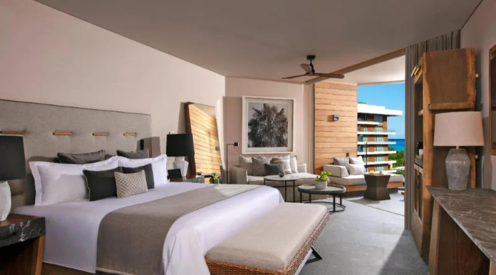 Preferred Club Junior Suite King Ocean View at Secrets Moxche Playa del Carmen