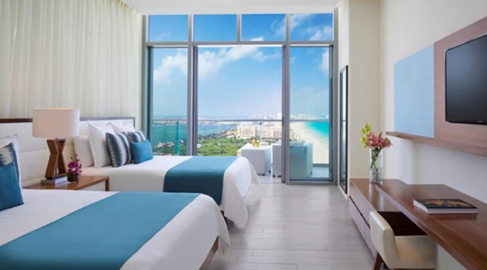 Deluxe Ocean View Double Beds - All Inclusive at Secrets The Vine Cancun