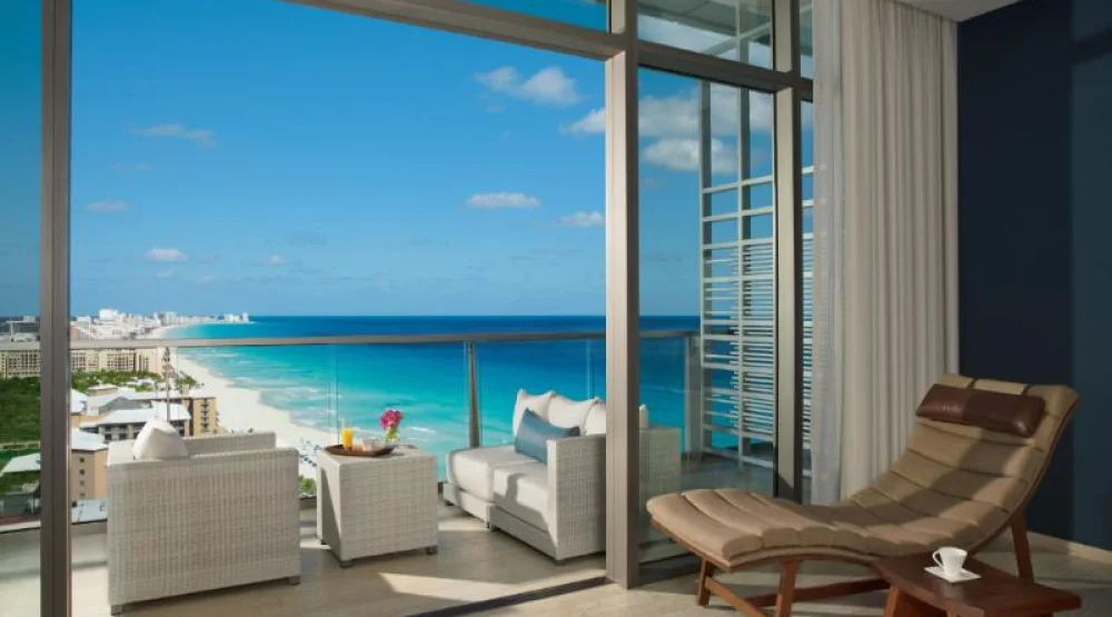 Junior Suite Ocean View King - All Inclusive at Secrets The Vine Cancun