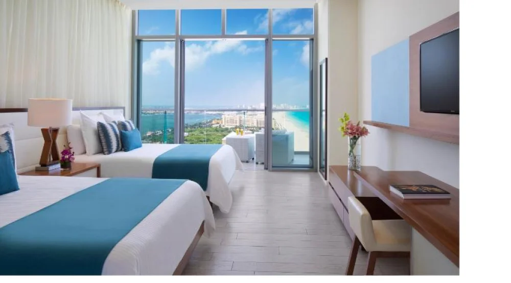 Preferred Club Deluxe Ocean View Double Beds - All Inclusive at Secrets The Vine Cancun