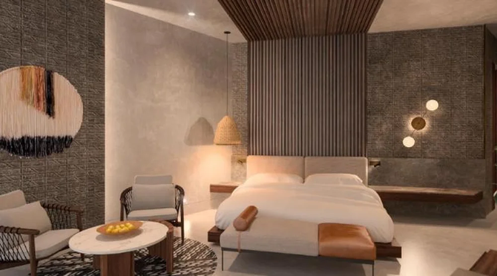 Junior Suite Swim Out King Bed at Secrets Tulum Resort & Beach Club