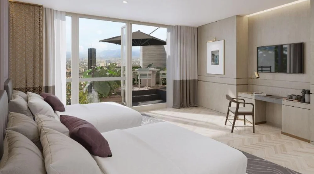 Grand Deluxe Terracequeen, Deluxe Guest Room, Two Queen, Terrace at The St Regis Mexico City