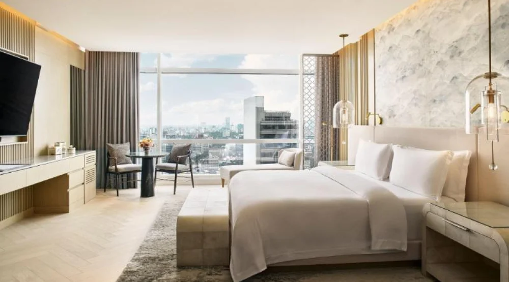 St Regis Suite, Suite, One King, Reforma Avenue View, High Floor at The St Regis Mexico City