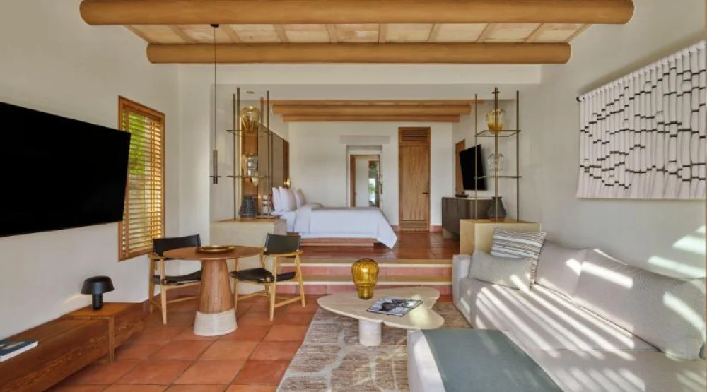 Junior Suite, One King, Garden View at The St Regis Punta Mita Resort