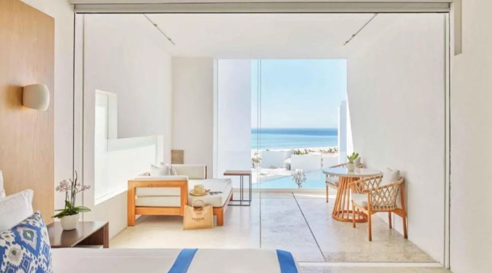 Partial Ocean View Junior Suite at Viceroy Los Cabos